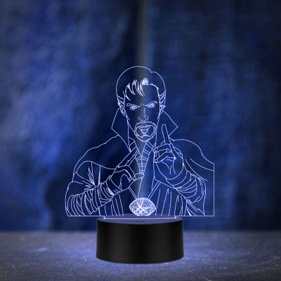 3D Illusion Doctor strange Led Night Lamp with multicolored Gift For Avengers Lover